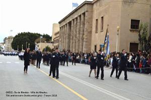 263- Rhodes- Defile Dodecanese grec